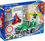 Конструктор LARI 11497 Super Heroes Ограбление стервятника 111 дет. 26х19х6см