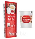Быстрорастворимый кофе в стаканах AYCAFE 3 в 1