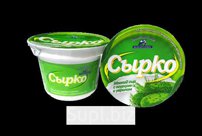 Сырко сыр с огурцом и укропом 55% 100гр *30