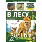Книга детская «В лесу», 30 окошек