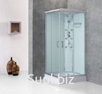Душевая кабина BELBAGNO UNO-CAB-A-2-90-P-Cr-TOP хром