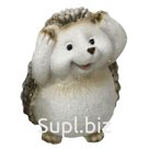 Фигурка новогодняя декоративная «Удивленный ежик», полирезина, 6,8×6х8,5 см, 75676