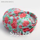 Косынка для девочки, цвет голубой, размер 50-54