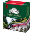 Чай Ahmad Tea "Английский завтрак", черный, 100 фольг. пакетиков по 2г