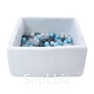 Сухой бассейн Airpool Box без шариков, цвет серый