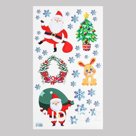 Интерьерная наклейка новогодняя «Кролик и Дедушка Мороз», 30×50 см