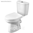 Унитаз-компакт Santek «Анимо» прямой выпуск, двухрежимная арматура, сиденье дюропласт