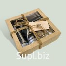 Мужская серия BRUTAL COLLECTION Подарочный бокс мужской 2 “Бодрящий” В наборе: шампунь для мужчин Против перхоти, гель для душа Бодрящий, натуральное мыло ручной работы мужское, мочалка банная джутовая Артикул: 1964