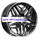 K&amp;K 7x19/5x114,3 ET40 D64,1 Колумб (КС1038) Алмаз черный