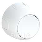 Переключатель OneKeyElectro Rotondo одинарный, белый