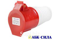 Розетка HT- 224 32А пер. 3Р+РЕ 380В. IP-44