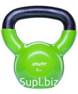 Гиря цельнолитая Starfit DB-401, зеленая, 8 кг