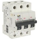 Выключатель автоматический IEK AR-M10N-3-C025 3п, 25А,
