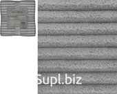 Decorative bedspread "Striped flannel", 180x200cm, density 250g/m2