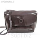 275-58 286 Женская сумка кожаная Ludor Коричневый