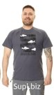Футболка GRAYLING Fishes(Фишс)(хлопок, графит) GTS-05GRT