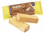 Вафли "Хрустящий десерт" со вкусом шоколада