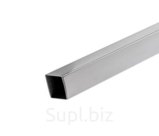 Трубы нержавеющие электросварные ЭСВ квадратные 50х2.5 матовая EN 10219-2, длина 6 м, марка AISI 304 (08Х18Н10)