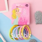 Резинки для волос «Спорт», набор 6 шт., нежные тона