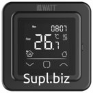 Программируемый терморегулятор с сенсорным дисплеем SMART HEAT BLACK