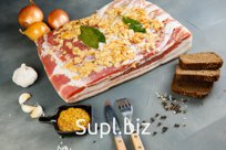 Грудинка соленая "Старорусская" в/у