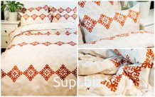 Постельное белье из сатина 125 гр./м2 в эконом упаковке 2-сп. нав. 70х70