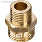 Ниппель переходной STOUT SFT-0003-003814, 3/8" x 1/4", наружная/наружная резьба