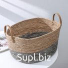 Корзина для хранения плетёная ручной работы Доляна «Свит», 37×28×21 см