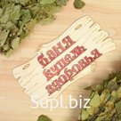 Табличка для бани "Баня-купель здоровья" 30х17см
