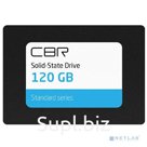 Cbr SSD-120GB-2.5-ST21, Внутренний SSD-накопитель, серия &quot;Standard&quot;, 120 GB, 2.5&quot;, SATA III 6 Gbit s, Phison PS3111-S11, 3D TLC NAND, R W speed up to 550 420 MB s, TBW TB 100