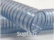 Шланг молочный ПВХ армированный металлом 38х47 прозрачный Terraflex
