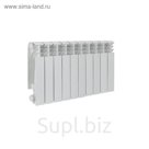 Радиатор биметаллический TENRAD, 350 x 80 мм, 10 секций