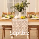 Дорожка на стол Этель Classic 40×149 см, 100% хлопок, рогожка 186 г/м², серая