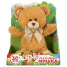 Игрушка мягкая медведь 30 песен из мультфильмов и стихов про животных в кор. Мульти-пульти в кор12шт