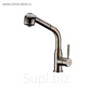 Смеситель для кухни WasserKRAFT А8237, с выдвижной излив, светлая бронза