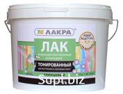 Лак в/д тонированный сосна 0,9 кг Лакра