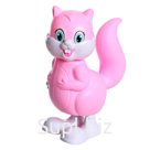 Игрушка заводная "Белка",цвета МИКС