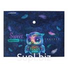 Папка-конверт А5, на кнопке, 240×180 мм, 180 мкм, deVENTE Happy Owl, фактура