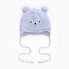 Шапка детская, размер 38-40, голубая