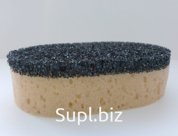 NEON Губки для посуды 2шт ДУЭТ овальные антибактериальные 125*75*35