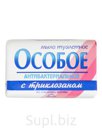 Мыло антибактериальное с триклозаном "Особое" с растительными маслами и глицерином, 100г