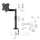 Кронштейн для монитора настольный KROMAX OFFICE-1, VESA 75/100, 10"-24", до 10 кг, 5 степ. свободы