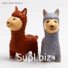 Игрушка для купания «Лама», с пищалкой, цвет МИКС