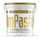 ImPasto EL-SPARKLEMETALLICA ДЕКОРАТИВНОЕ ПОКРЫТИЕ С МЕТАЛЛИЧЕСКИМ БЛЕСКОМ
