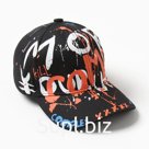 Кепка детская MINAKU «Граффити», чёрная, размер 54