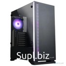 Zalman S5 Black, без БП, боковое окно закаленное стекло , черный, ATX