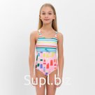 Купальник слитный детский MINAKU, с принтом, рост 122-128 см