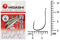 Крючок HIGASHI Umitanago ringed #6 Red