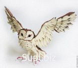 Авторская скульптура «Сова сипуха».

Изготавливается на заказ по вашим размерам, цвету и стилю.
Материалы: металл, бетон, velvet clay.
Возможен индивидуальный …