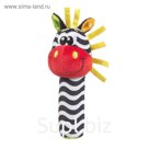 Игрушка-пищалка Playgro «Зебра»